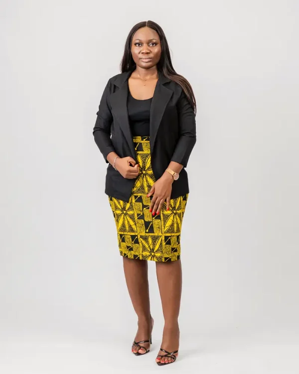Ankara Pencil Skirt