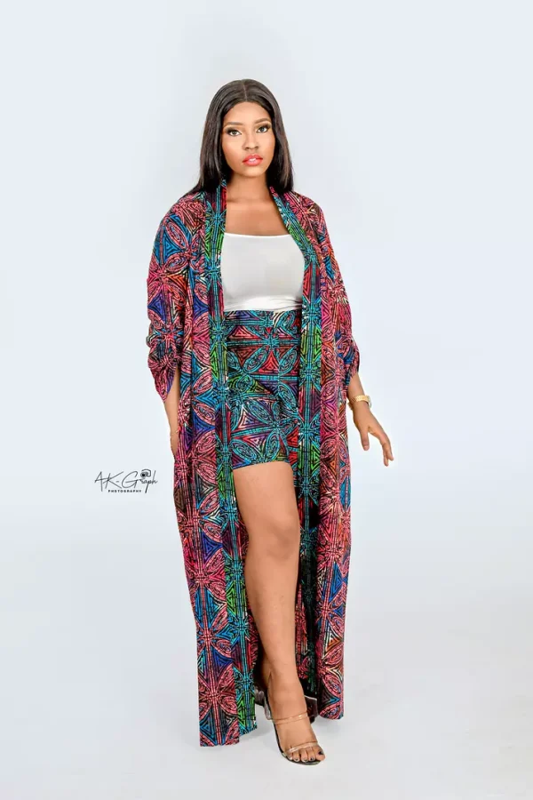 Makeda Kimono Short Set